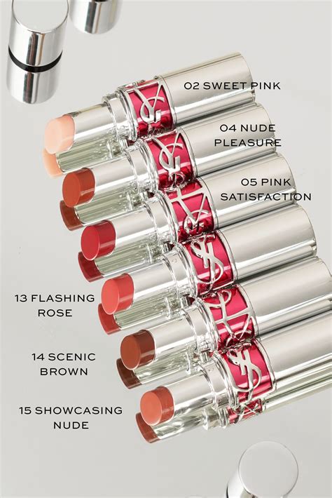 ysl lip gloss golden gloss|ysl candy glaze pink satisfaction.